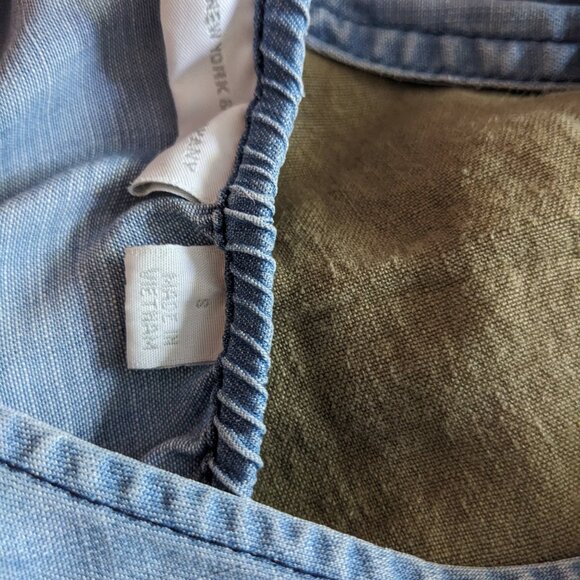 Lightweight Light Wash Denim Dress - Picture 7 of 7